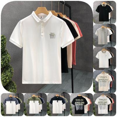 China Anti-Wrinkle Mens Golf Shirt Custom Logo 100% Cotton Dry Pack Printed Embroidered Polo Shirt for sale