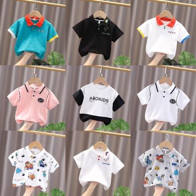 China Breathable Wholesale Boy Summer Clothing T-shirt Cotton Children's Top Boy T-shirt for sale