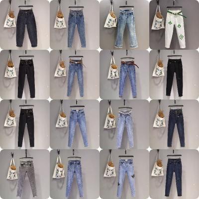 China High Elasticity Women's Jeans Pants Hot Selling Cheap Women's Jeans Summer QUICK DRY Highs for sale