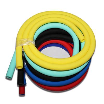 China High Quality Colorful Disposable Set Healthy Smoking Hookahsmoke Shisha Accessories Plastic Glass Tube Pipehose Shisha Accessories for sale