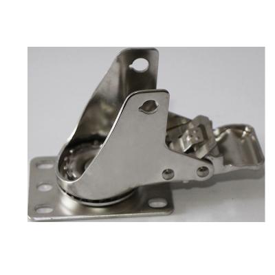 China PIVOT Garbage Waste Bin Caster Fork Bracket For Sale for sale