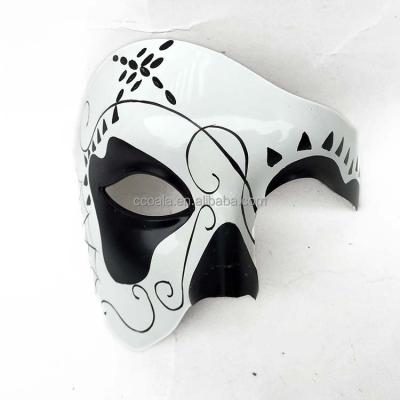 China PLASTIC Sugar Skull Day of the Dead Dia De Los Muertos Venetian Masquerade Masks for sale