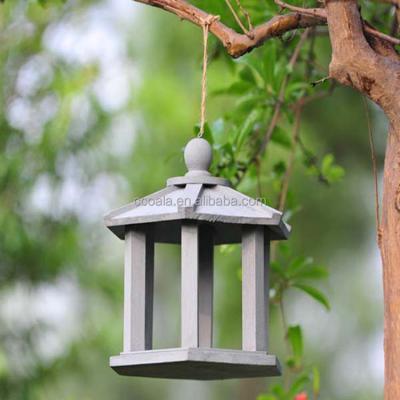 China Cute Outdoor Victorian Box Wren Finch Home Viable Decorative Wooden Aviary Cottage for sale