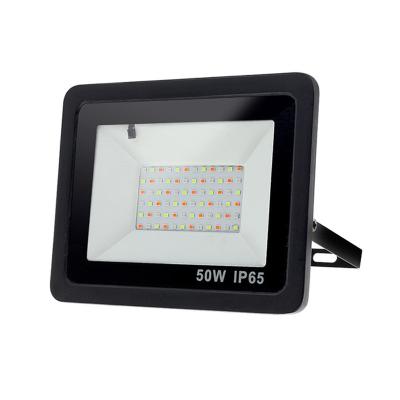 China Des Yard-IP65 wasserdichtes geführtes Farbändern Flut-des Licht-100W 50W RGB zu verkaufen