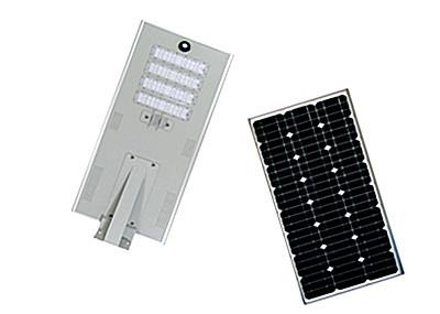 China Solarstraßenlaterneintegrierte der hohen Leistung 80w 100w Aluminium-Sensor Kriteriumbezogene Anweisung 80Ra zu verkaufen