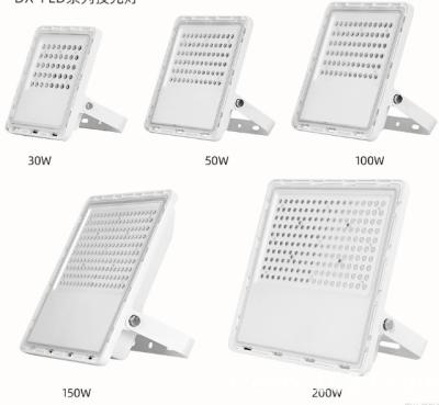 Cina 50W all'aperto 100W 150W la pressofusione che SMD di alluminio ha condotto la lampada di pannello solare solare dell'inondazione per il giardino con telecomando in vendita