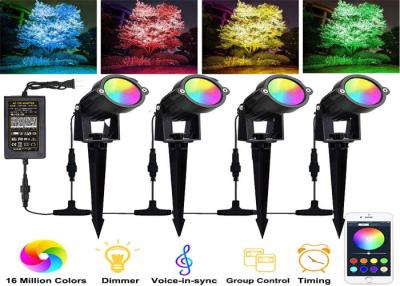 China Aluminium-RGB-Solargarten-Scheinwerfer-Decken-Rasen-Scheinwerferlicht-Lampe zu verkaufen