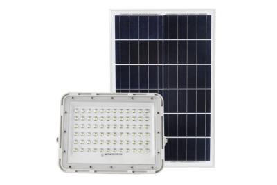 China IP65 Waterproof LED Solar Powered Floodlight White Outdoor Security Lights For Home for sale