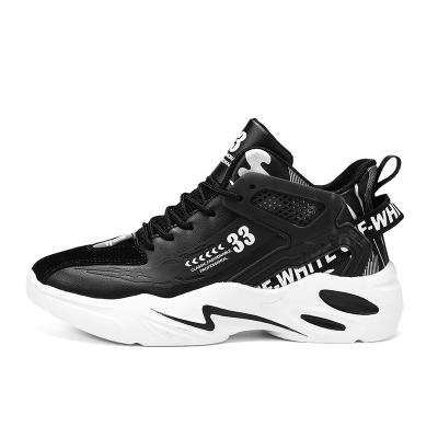 China SHOCK ABSORBING 2022 hot sale tide brand basketball shoes shoes non-slip wear-resistant high-top sports soft for sale