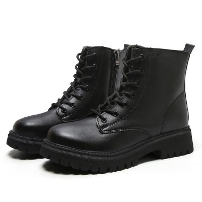 China 2022 Anti-slippery New Arrive Plush Martens Boots Women's Leather Boots Shoe Boot for sale