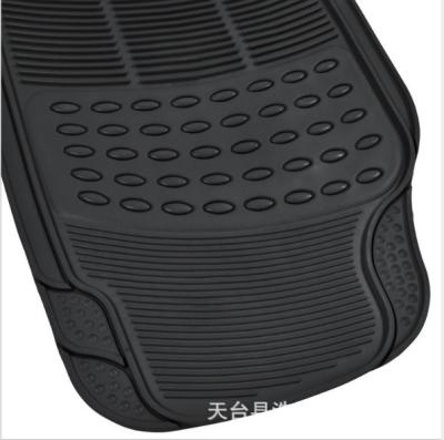 China China-chic New Cost-effective 3d Car Floor Mats Cheap Flushable 5d Car Floor Mat Can Be Cut Universal PVC Car Foot Mat Rubber for sale