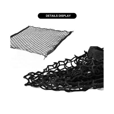 China Car Ceiling Cargo Mesh Net Professional Black Soft Pouch To Take It for sale