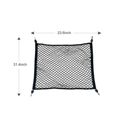 China Best Price Soft Black Soft Mesh Car Trunk Cargo Anti-fall Net For Sale for sale