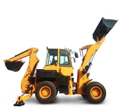 China Factory Hot Sale Front End Compact Backhoe Loader Tractor With Different Attachments With 60kw Engine for sale