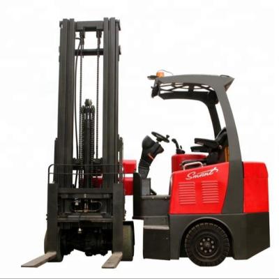 China Machinery Repair Shops Narrow Pavement Electric Articulated Forklift Small Reach Truck Machine for sale