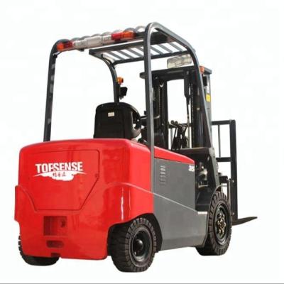 China Machinery Repair Shops 4 Wheels Hydraulic Forklift 2.5 Ton Capacity Electric Forklift With CE For Sale for sale