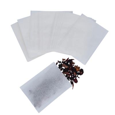 China Drinkware 100 x 120mm Food Grade Filter Paper Disposable Heat Seal Tea Bags, for Coffee Powder /Salt Bath Carbon Pack (100pcs/bag) for sale