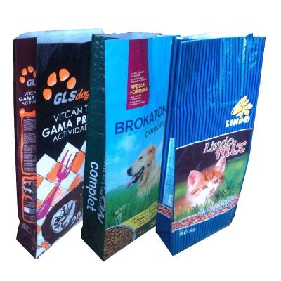 China Water Resistant BOPP Laminated Bag Printed PP Woven Bags 25kg 50kg Packing Rice, Flour, Pet Food Bag for sale