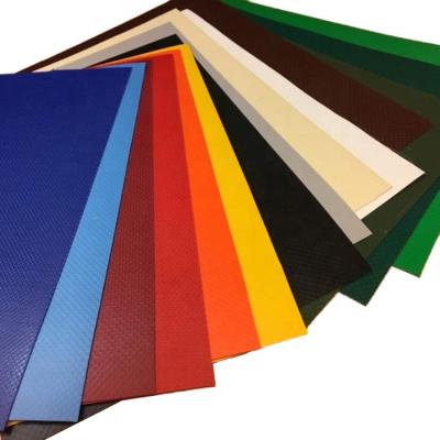 China High Strength Water Resistant Flame Retardant PVC Coated Canvas Tarpaulin Fabric for sale