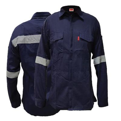 China Wholesale Custom Logo Anti-Static Mining Flame Retardant Workwear Workwear Worker Uniform for sale