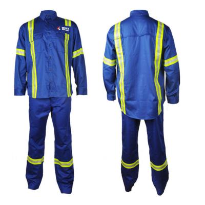 China Men Safety Engineer Construction Workwear Anti Static Mining Flame Retardant Uniforms for sale