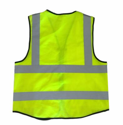 China Hi-Force Fluorescent Vest Cheap Warning Apparel Yellow Fluorescent Tape Outdoor Reflective Clothing And Orange for sale