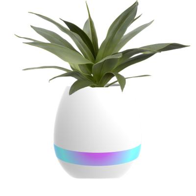 China Wireless Hot Selling Wireless Speaker Suitable For Night MINI Plants Flowerpot High Quality Speaker Multiple Light Speaker for sale