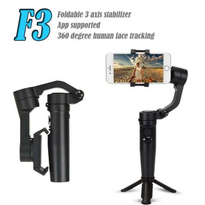 China 3 Axis Portable Foldable Gimbal New Product Handheld Stabilizer for Cameras and Mobile Phone for sale