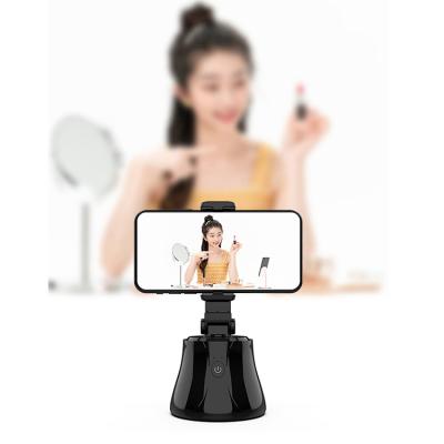 China Amazon Lens Auto Tracking Face Or Best Selling Auto Face Tracking 360 Degree Rotation Smart Cell Phone Holder B6 For Selfie Live Stream for sale