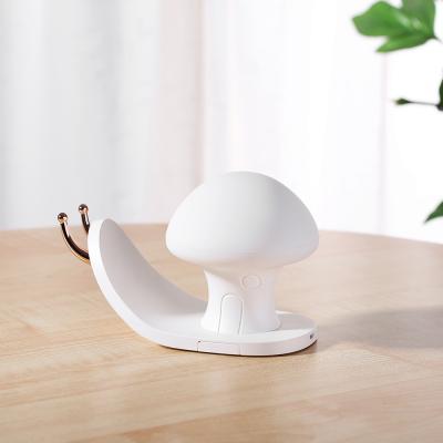 China New Design Sensor Usb Rechargeable Decoration Led Night Light With Sensor RGB Battery Silicone 600mah Night Light And Phone Holder for sale