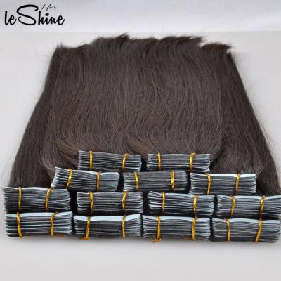 China Soft Remy Russian Double Drawn Human Tape In Hair Extensions for sale