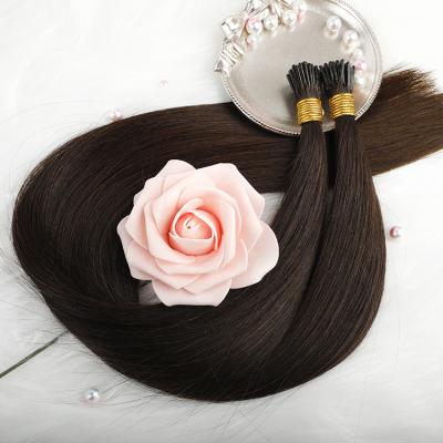 China No Chemical Wholesale Price Fast Shipping Thick End Double Pulled I Tip Stick Hair Extension for sale