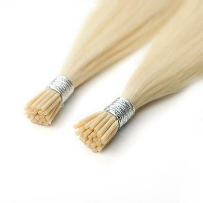 China LeShine Hair Cuticle Pulled Full Cuticle Double Lined Remy Italy Keratin Stick Itip Hair Extension for sale