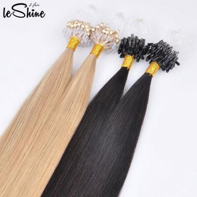 China Easy installation the 100% micro loop of the best quality hair extensions Ring Extensions for sale