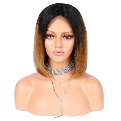 China Virgin Ombre Hd Hair Cuticle Aligned Silky Straight Wave Lace Front Closure 5X5 Cast Tape For Global Market Pixie Cut Short Curly Bob Wig 6pcs for sale