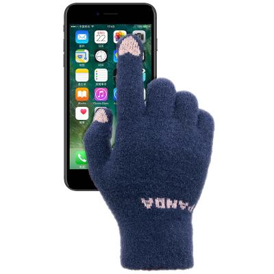 China Keep Warm Daily Use Women Finger Screen Touchable Gloves Winter Knit Gloves Touch Screen for sale