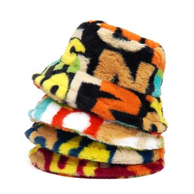 China Wholesale Fisherman Basin Hats, Rabbit Cashmere Faux Fur Imitation Hat, Winter Bucket Character New Collection Warm Hat for sale