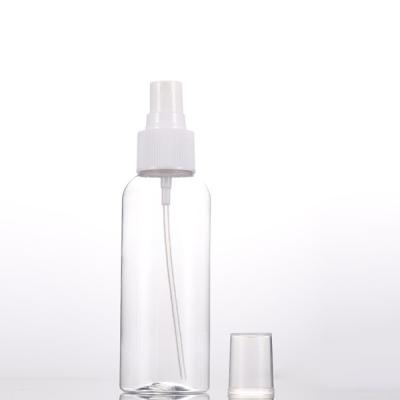 China Household Products 100ml Bottle Use Empty Reusable Perfume Spray Bottle PET Plastic Spray Bottle for sale