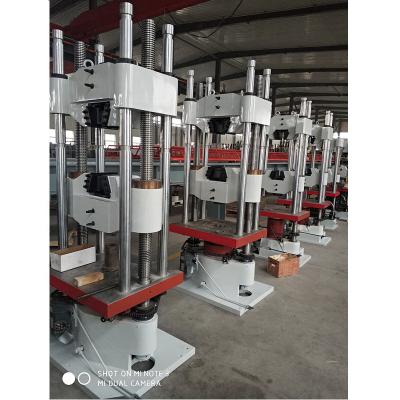 China 1000kN ISO7500-1: 2004 Universal Closed Circuit Hydraulic Servo Three Tensile Testing Equipment WAW-1000Y for sale