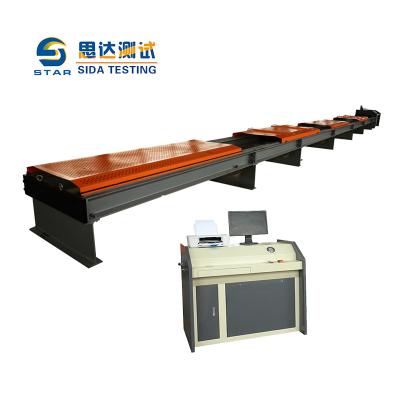 China LAW-1000 1000KN Computer Control Electric Cable Tension Servo Electrohydraulic Horizontal Tensile Testing Machine for sale