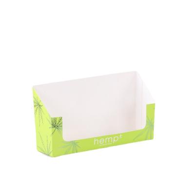 China Recycled Materials Custom Printed White Hollow Packing Card Paper Packaging Box for sale