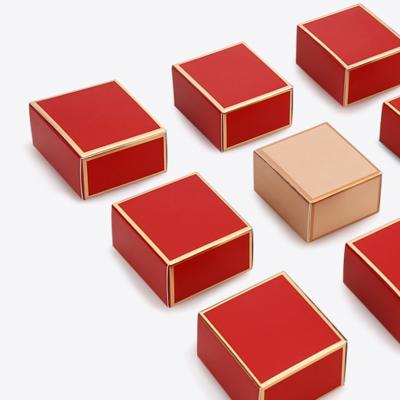 China High End Materials Tea Paper Box Mini Packaging Box Recycled Frosted Baking Gift Box Customization for sale