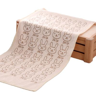 China Design Good Quality Gauze Towels Baby Cotton Face Wash Kids Hypoallergenic Popular Extra Soft Towel for sale