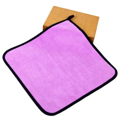 China Viable high quality car detailing clean bilateral thickening strong water absorption towel for sale