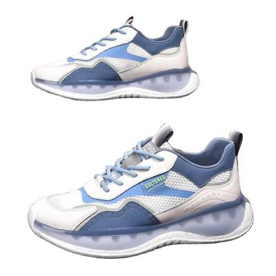 China Fashionable Outdoor Sports Mountaineering Mesh Cowhide Cushioning Popcorn Coconut Shell Shoes Quilting Breathable Sports Casual Shoes for sale