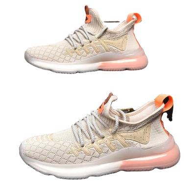 China Cushioning 2022 mesh surface mesh shoes expansion travel outdoor breathable all-match series really explosive casual beige sports shoes for sale