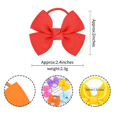 China For Decoration RTS Babies Hairbands Headband Nylon Grosgrain Ribbon Hair Bows Handmade Hair Accessories For Toddler Newborn Infant Kids for sale