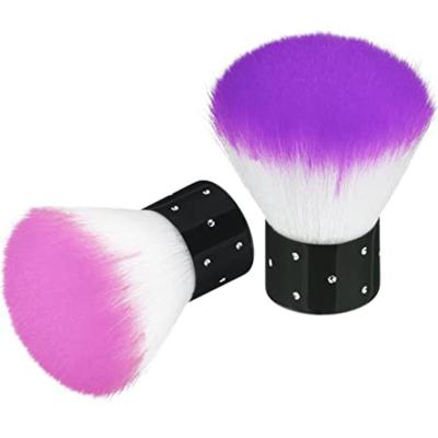 China Colorful NAIL Nail Dust Brush Cleaner Brush Cleaner Brush for Makeup and Nail for sale