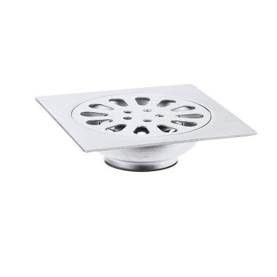 China Modern Stainless Steel Smell Proof Drip Single Use Bathroom Toilet Floor Drain Double Floor Drain for sale