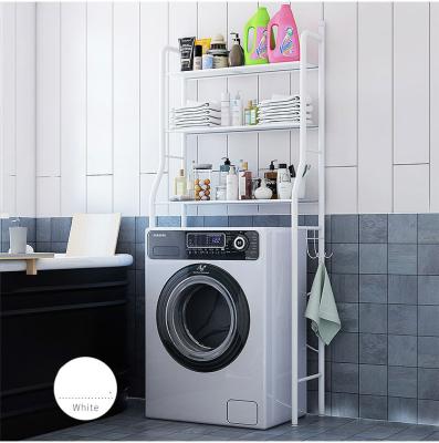 China Floor type the new non-slip multi-layer multi-functional rack Washing machine rack toilet bathroom floor-standing for sale